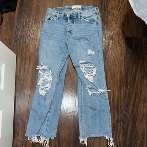 Never worn ripped jeans